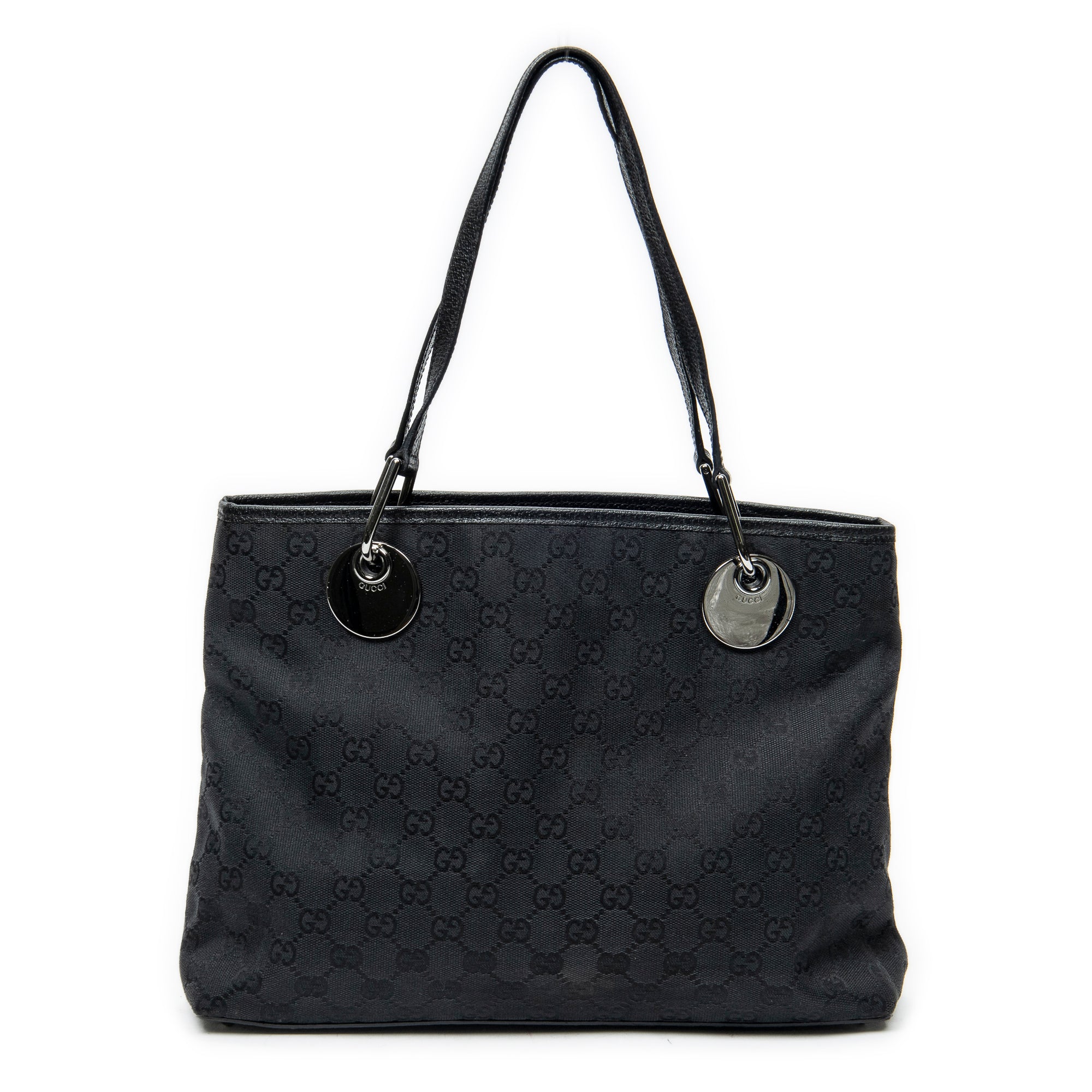 Sac bandoulière Eclipse Horizontal Tote Toile Monogram noire