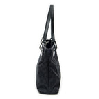 Shoulder Bag Eclipse Horizontal Tote Black Monogrammed Canvas