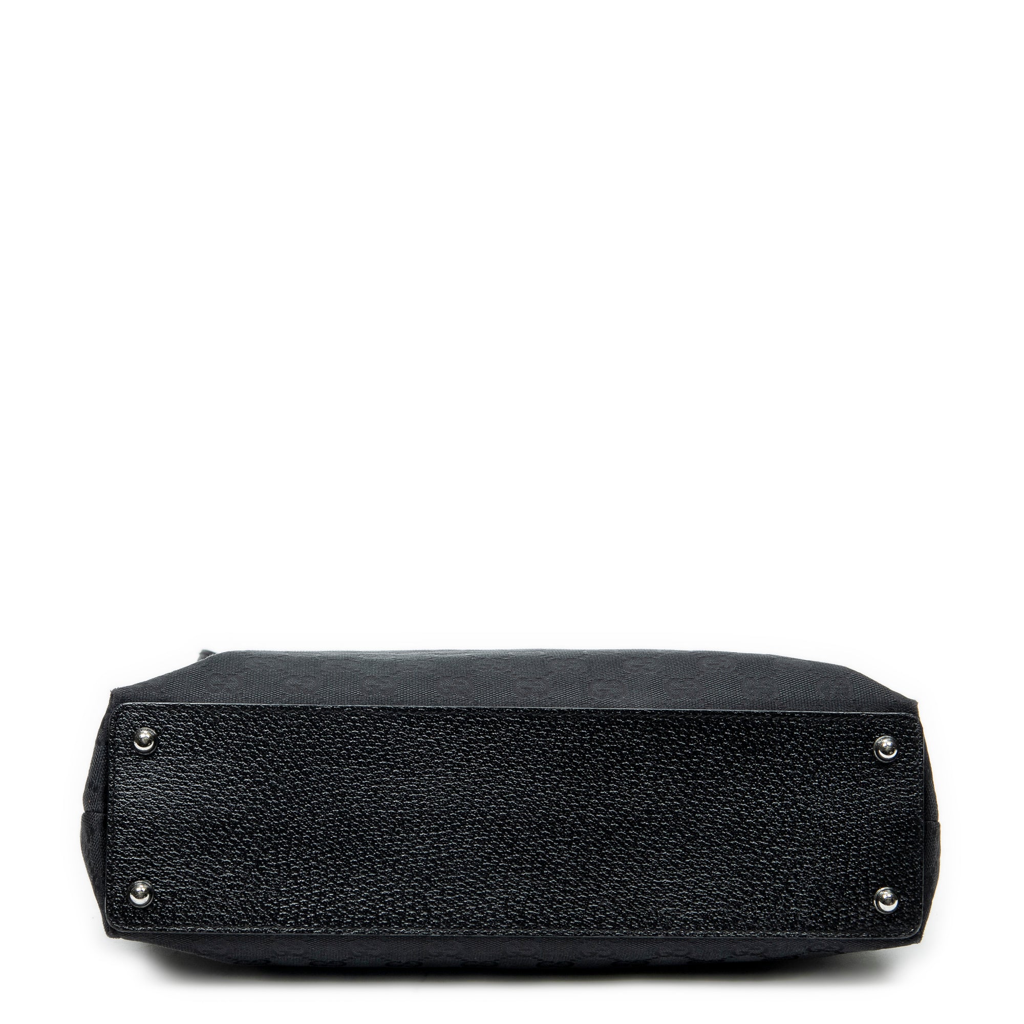 Shoulder Bag Eclipse Horizontal Tote Black Monogrammed Canvas