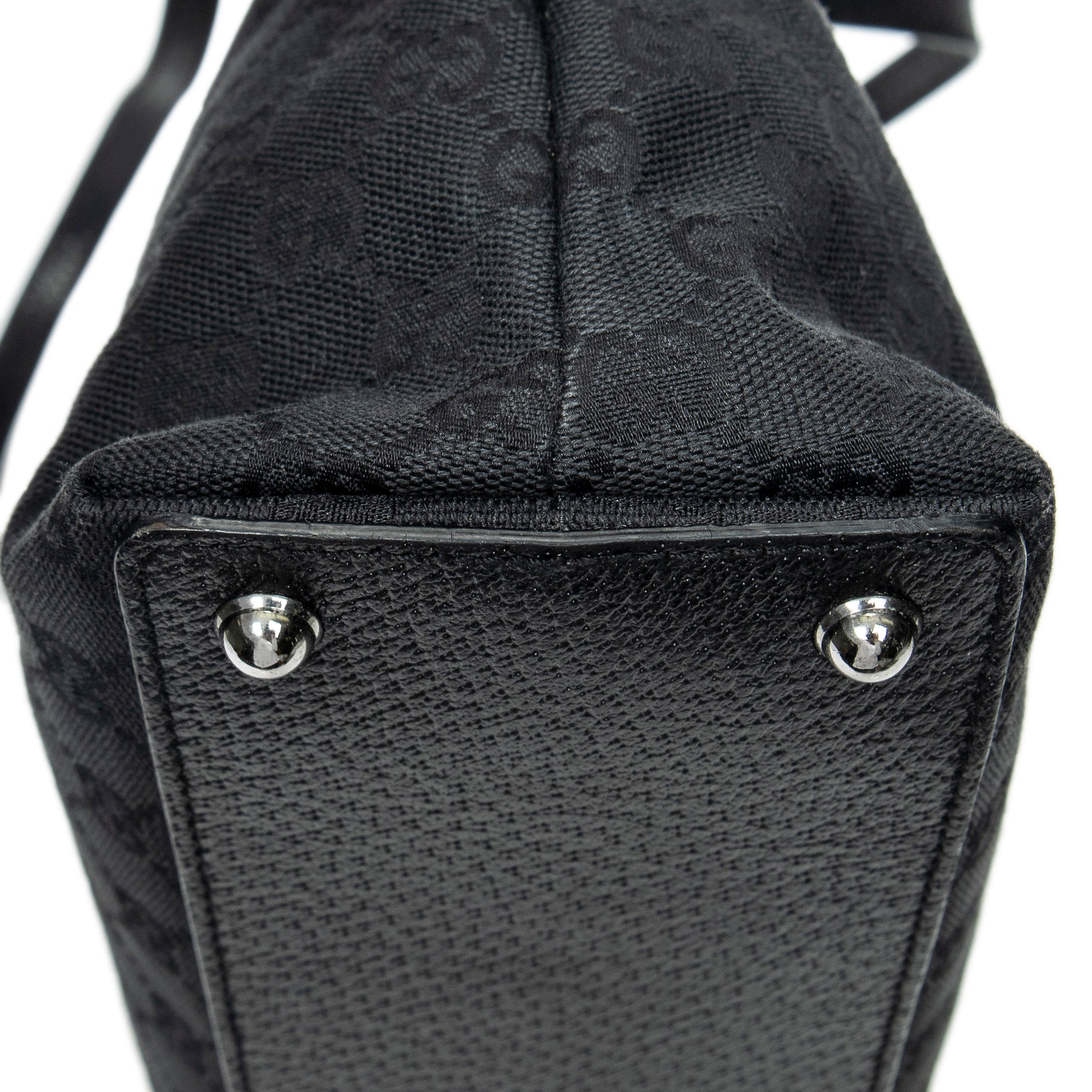 Shoulder Bag Eclipse Horizontal Tote Black Monogrammed Canvas