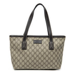 Shoulder Bag Small Joy Tote Dark Brown Supreme Coated Canvas