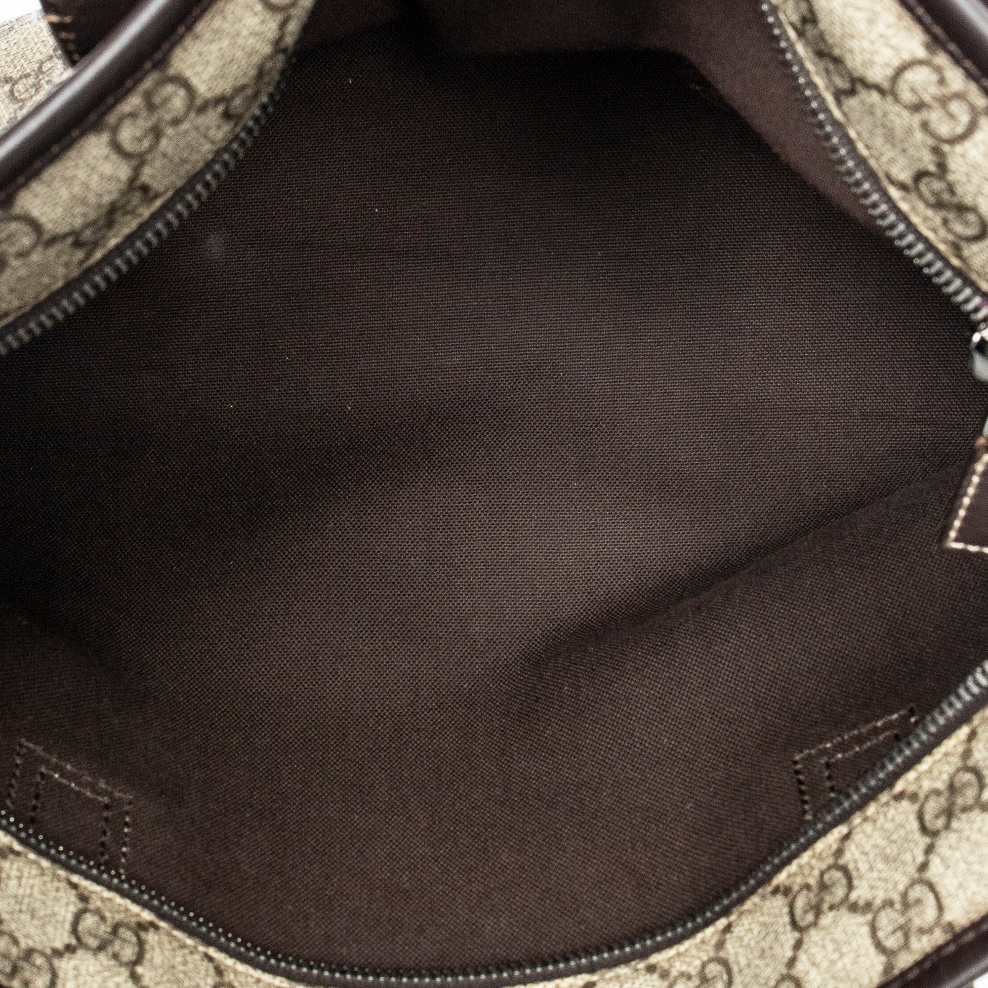 Shoulder Bag Small Joy Tote Dark Brown Supreme Coated Canvas