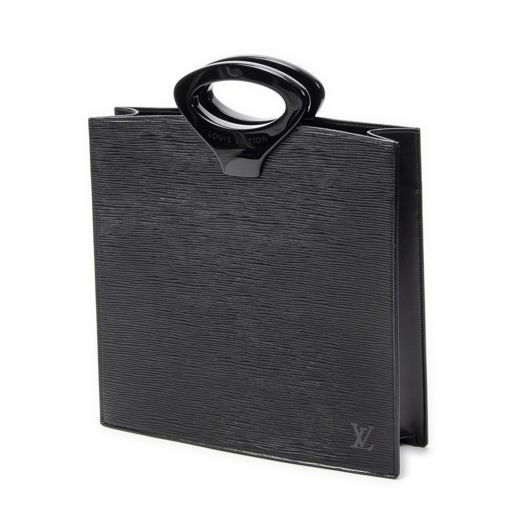 Handbag Ombre Black Epi