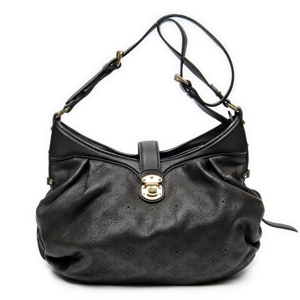 Shoulder Bag XS Hobo Brown Mahina Leather