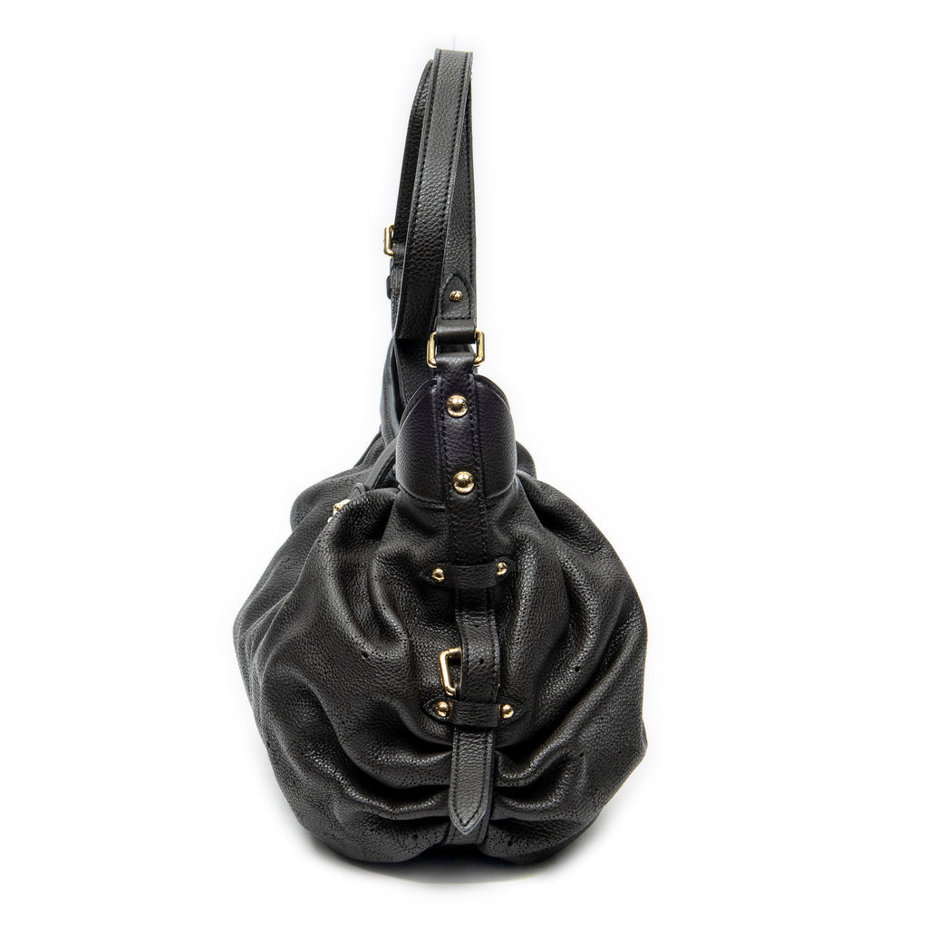 Shoulder Bag XS Hobo Brown Mahina Leather