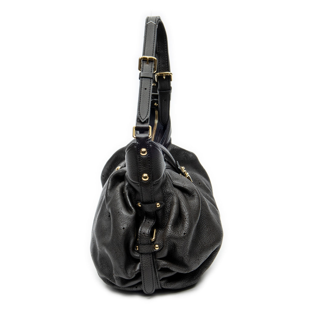 Shoulder Bag XS Hobo Brown Mahina Leather