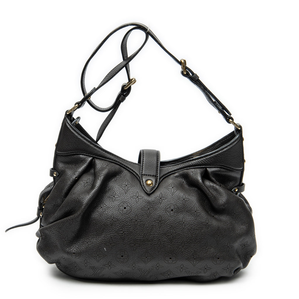 Shoulder Bag XS Hobo Brown Mahina Leather