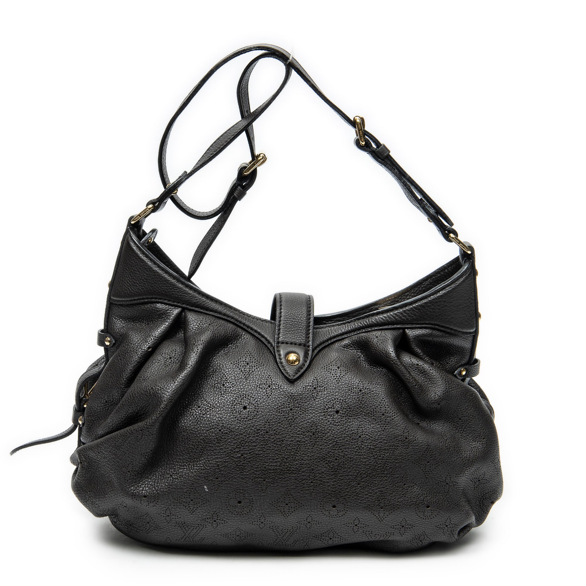 Shoulder Bag XS Hobo Brown Mahina Leather