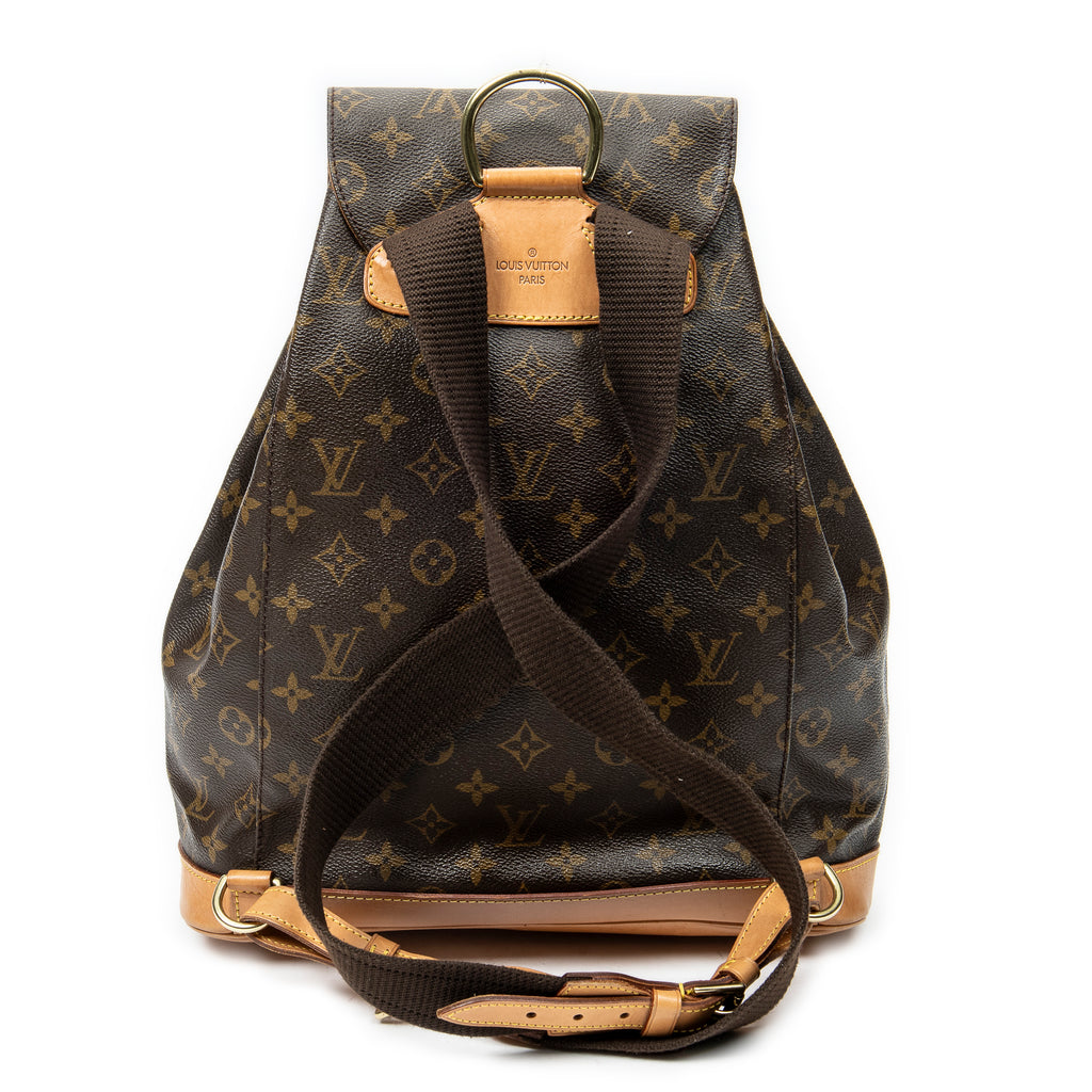 Shoulder Bag Montsouris GM Brown Monogram Canvas