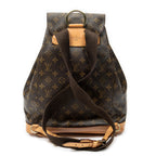 Shoulder Bag Montsouris GM Brown Monogram Canvas