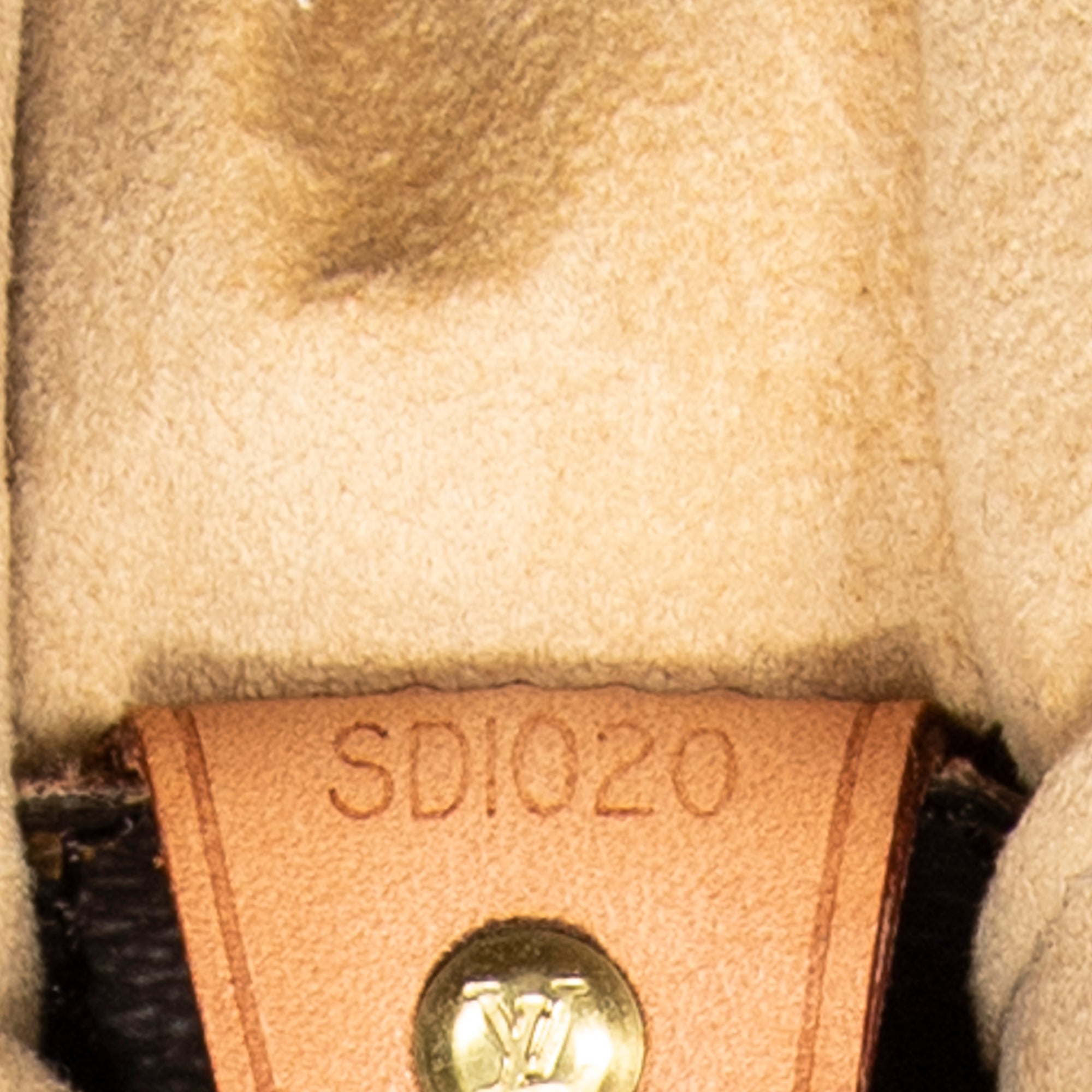 Sac bandoulière Looping GM en toile monogramme marron