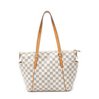 Bolso de Hombro Totally PM Damier Azur Marfil