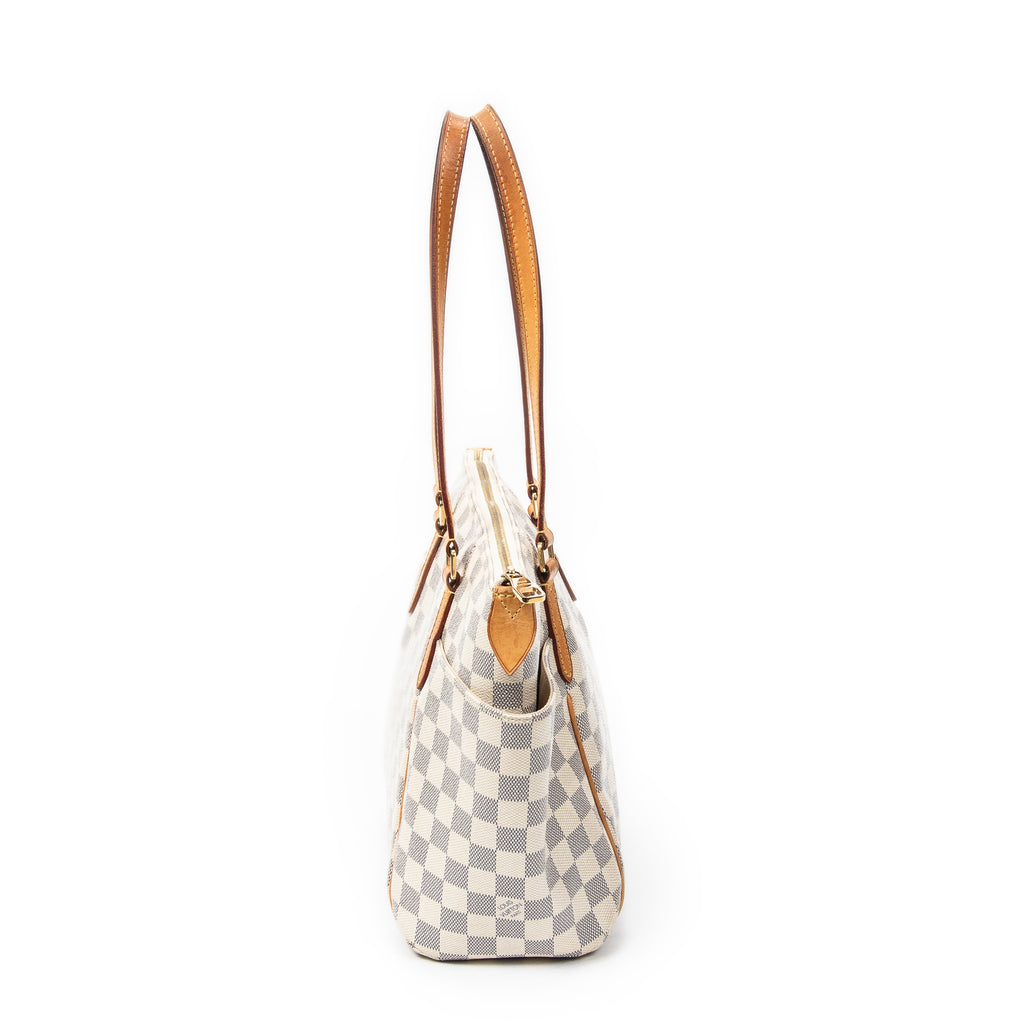 Bolso de Hombro Totally PM Damier Azur Marfil