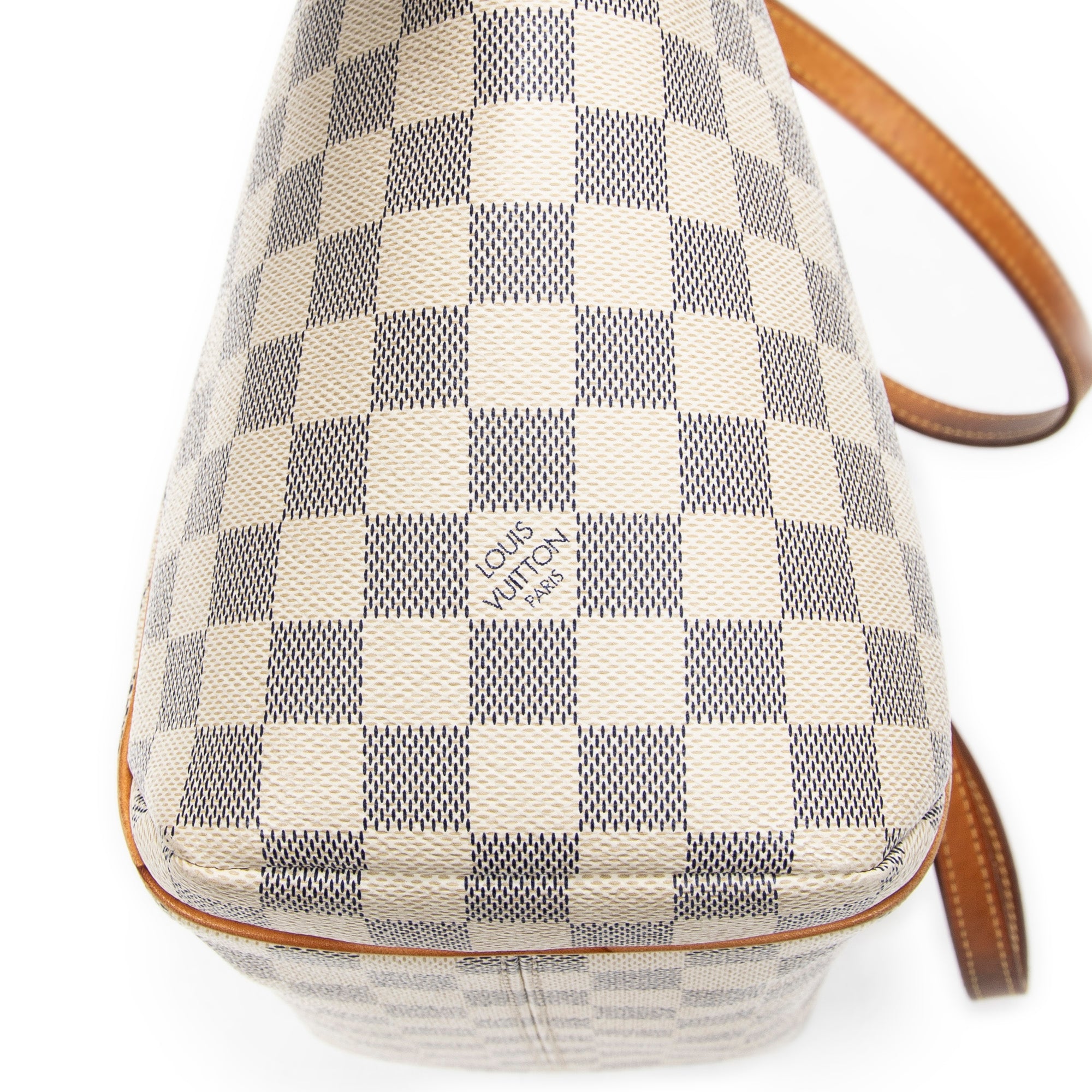 Bolso de Hombro Totally PM Damier Azur Marfil