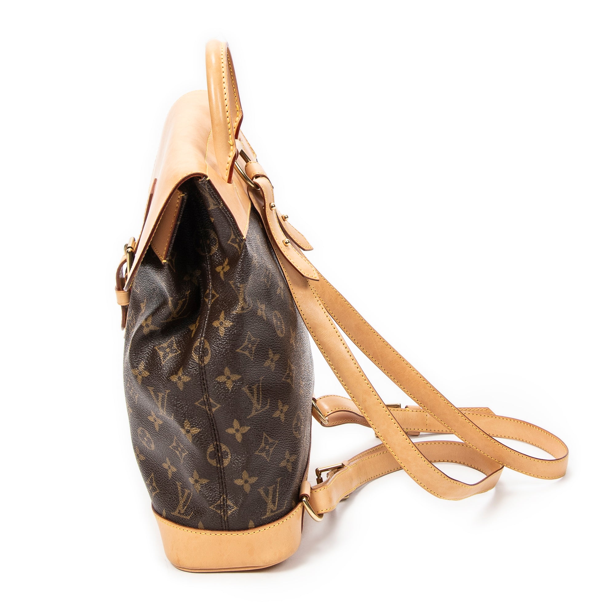 Backpack Soho Brown Monogram Canvas