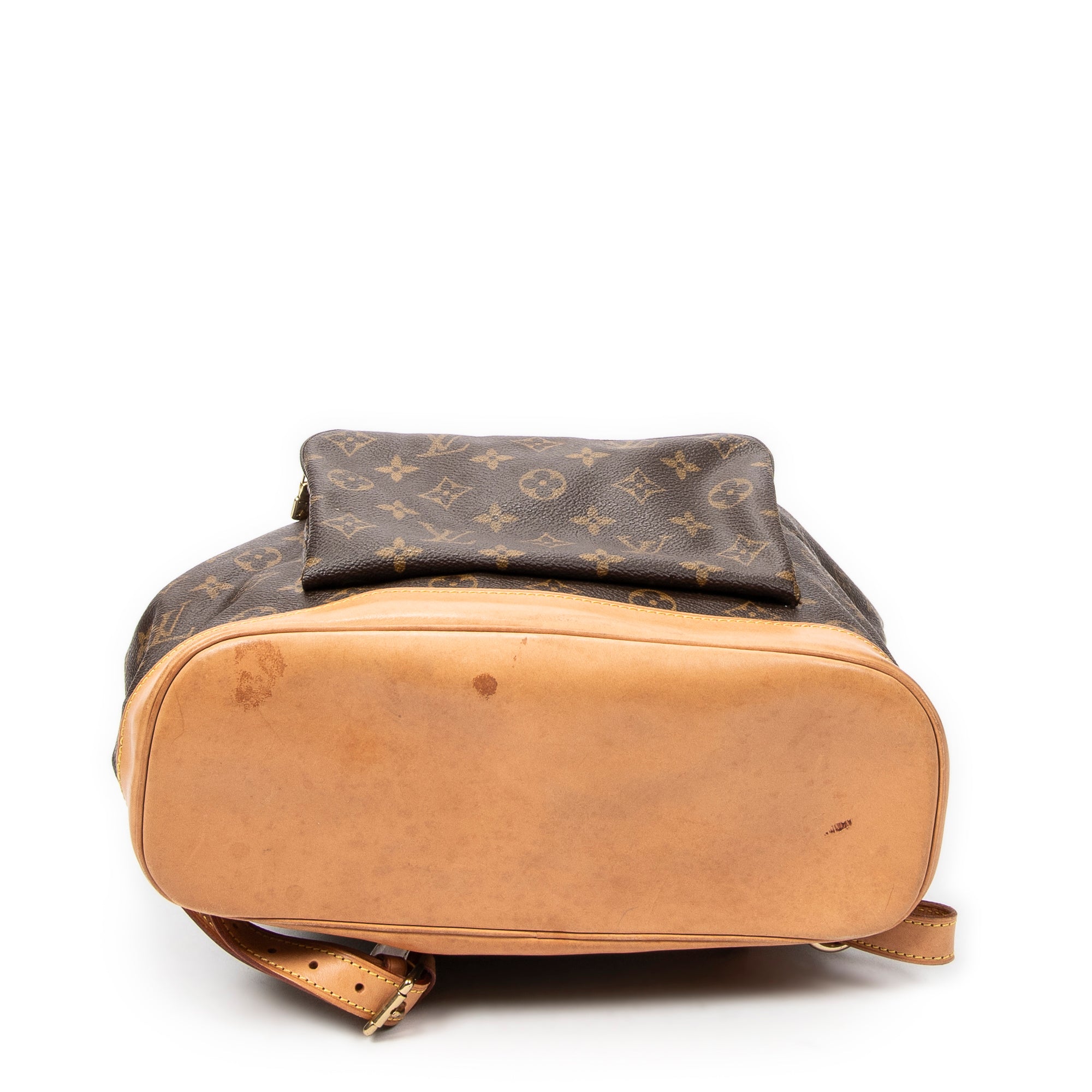 Backpack Montsouris GM Brown Monogram Canvas