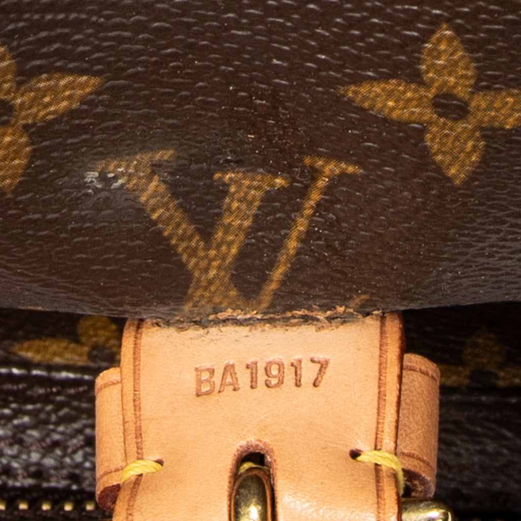 Backpack Montsouris GM Brown Monogram Canvas