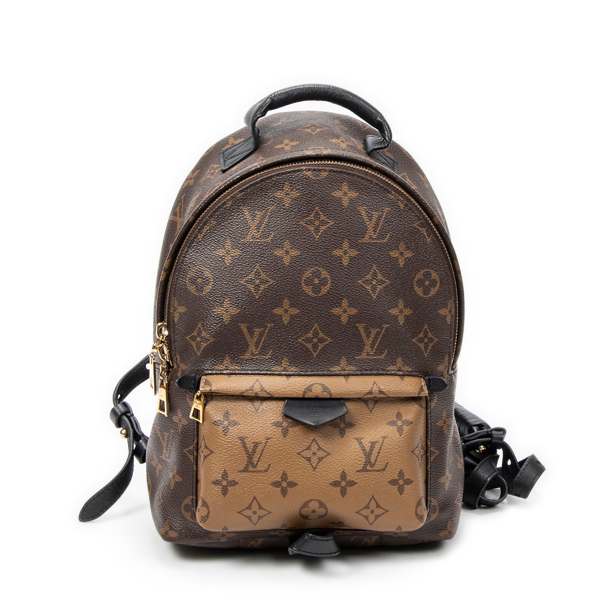 Backpack Palm Springs PM Brown Monogram Reverse