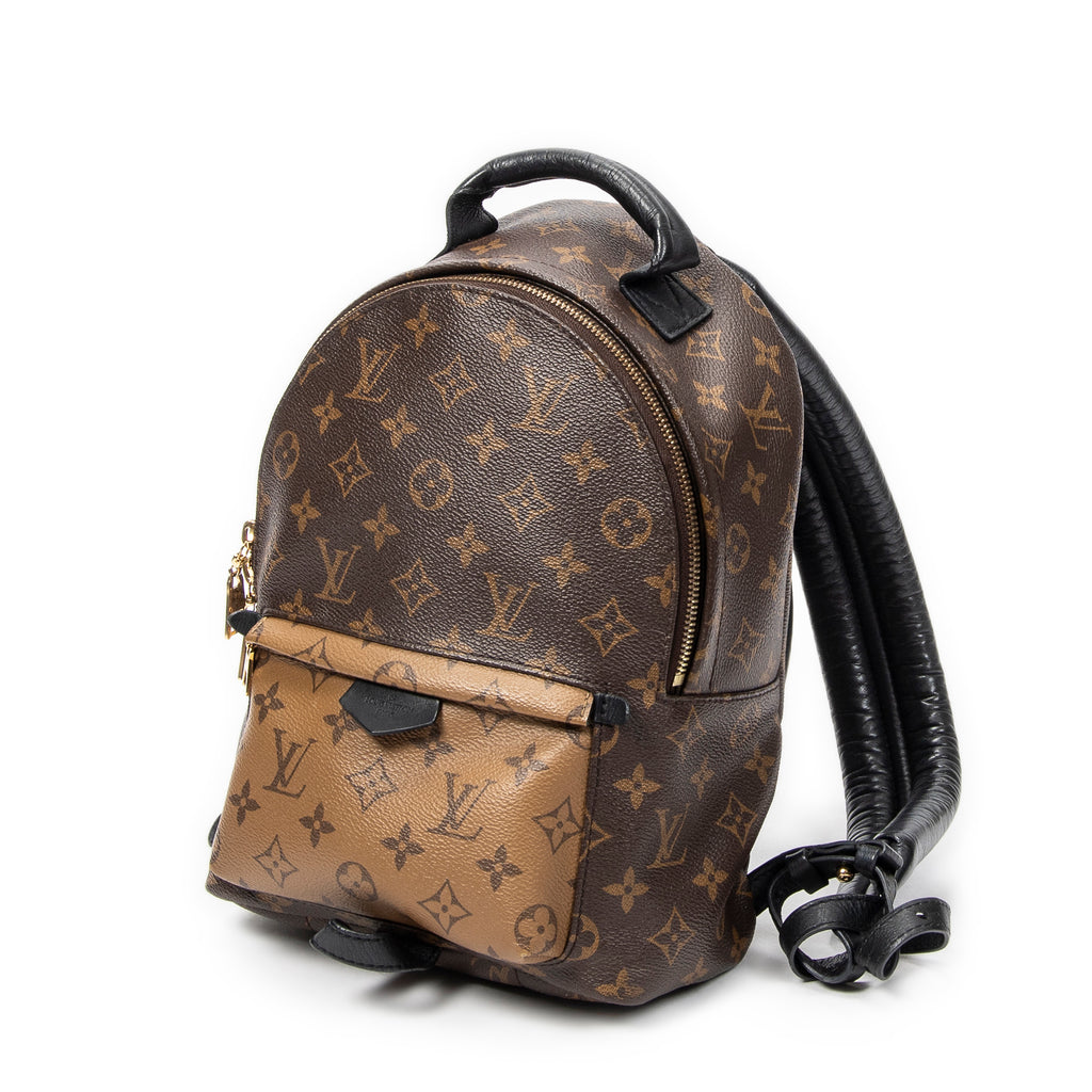 Backpack Palm Springs PM Brown Monogram Reverse