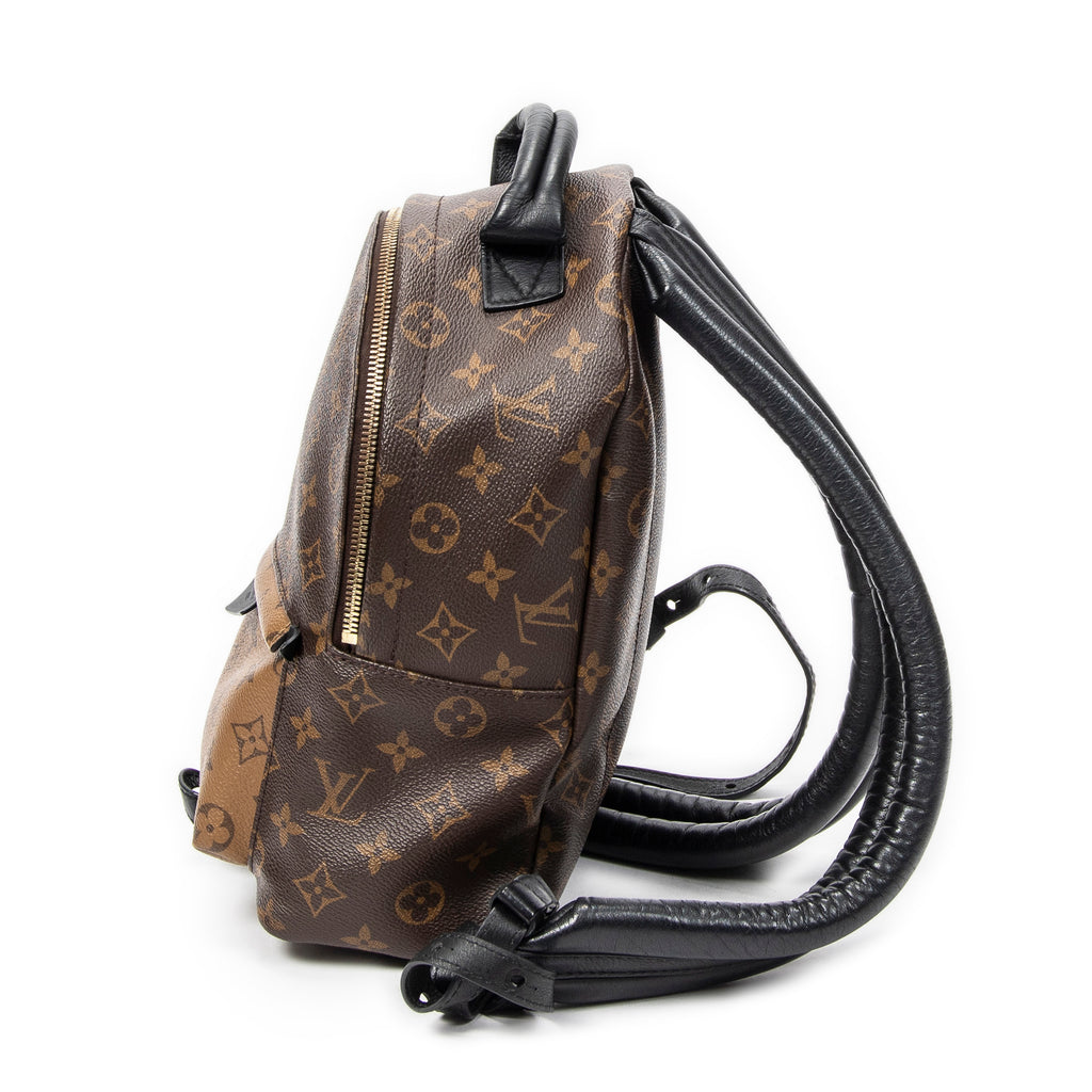 Backpack Palm Springs PM Brown Monogram Reverse