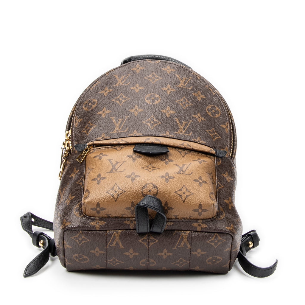 Backpack Palm Springs PM Brown Monogram Reverse
