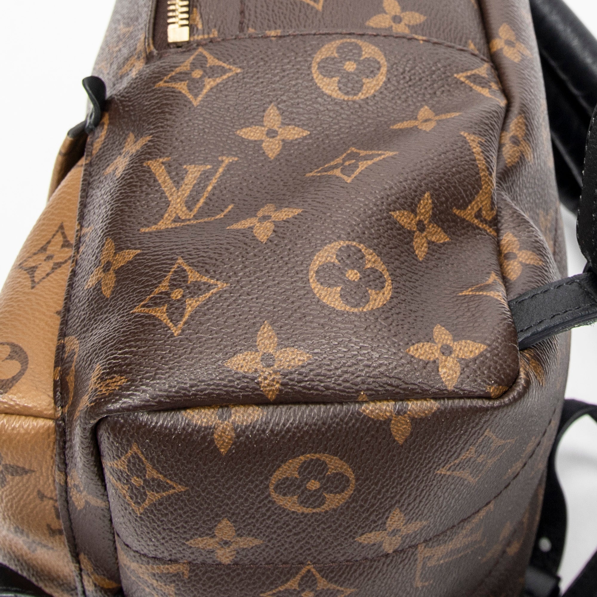 Backpack Palm Springs PM Brown Monogram Reverse