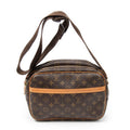 Shoulder Bag Reporter PM Brown Monogram Canvas
