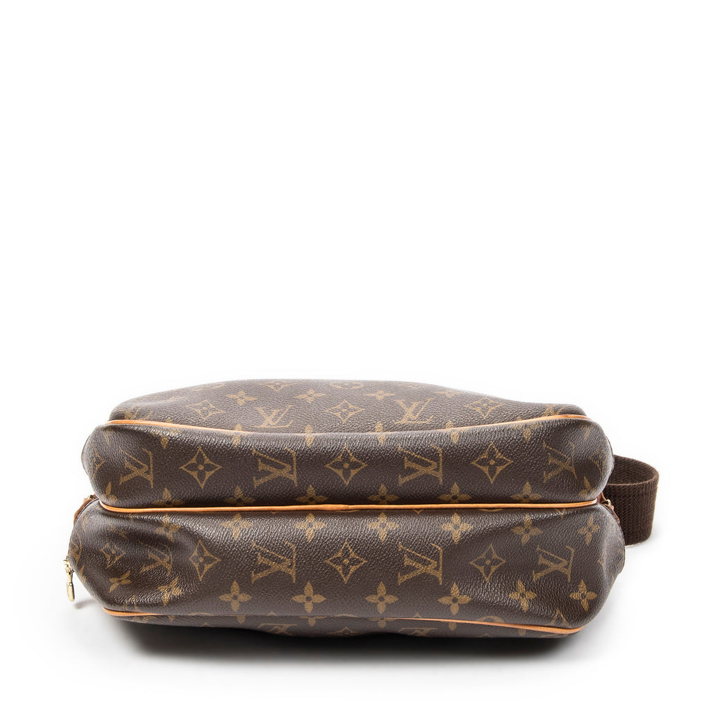 Shoulder Bag Reporter PM Brown Monogram Canvas