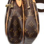 Shoulder Bag Reporter PM Brown Monogram Canvas
