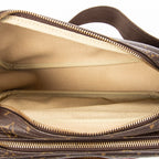 Shoulder Bag Reporter PM Brown Monogram Canvas