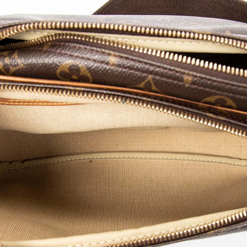 Shoulder Bag Reporter PM Brown Monogram Canvas