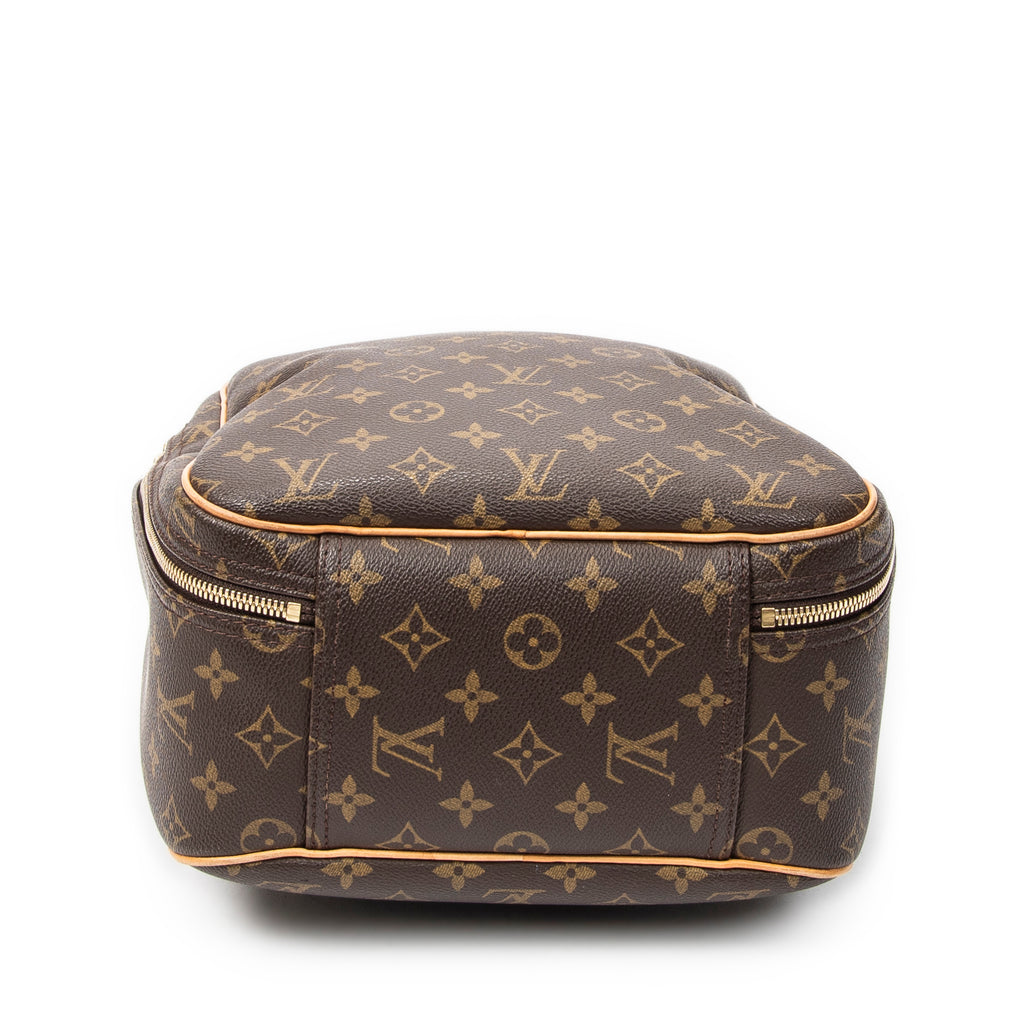 Bolso de mano Excursion lona Monogram marrón