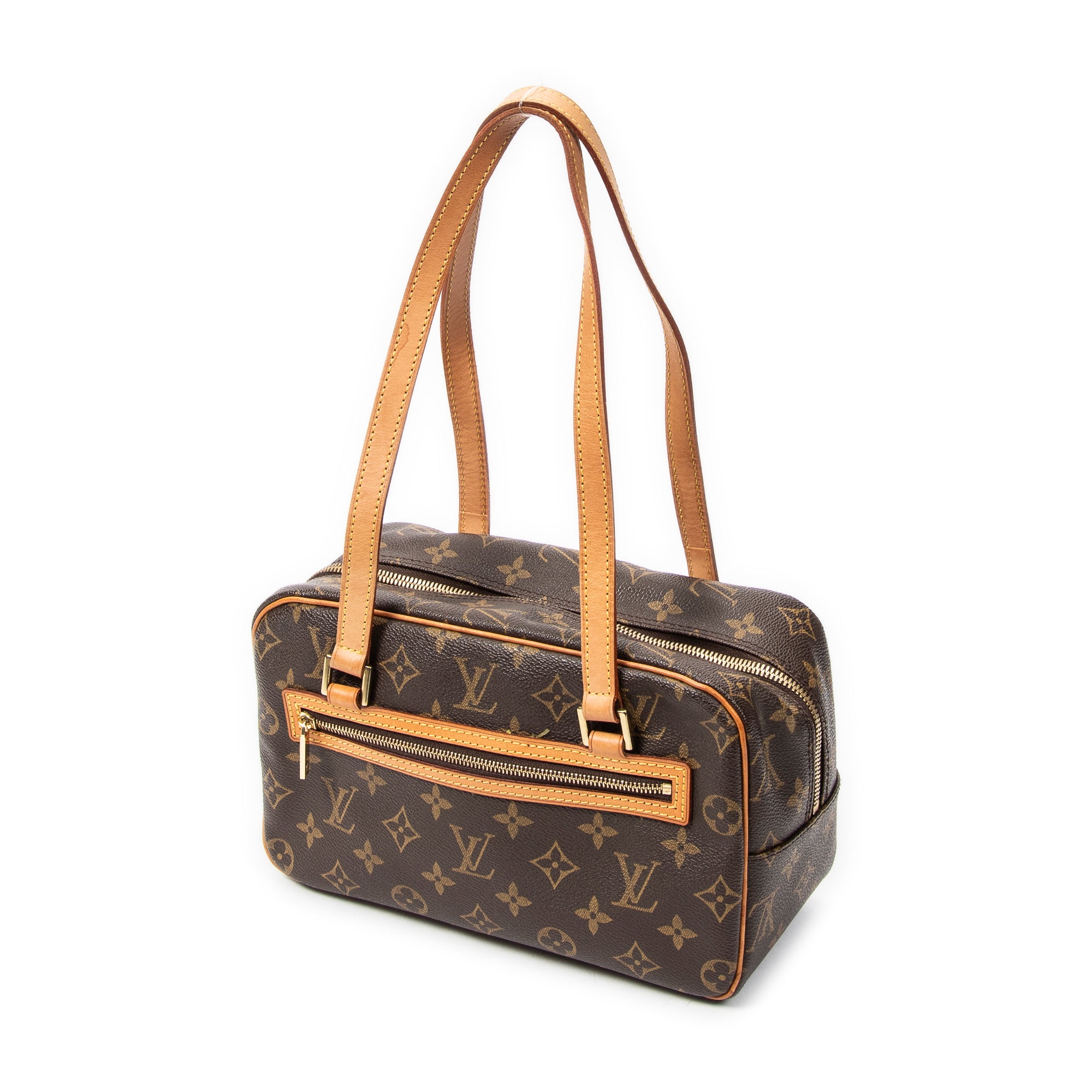 Shoulder Bag Cite MM Brown Monogram Canvas