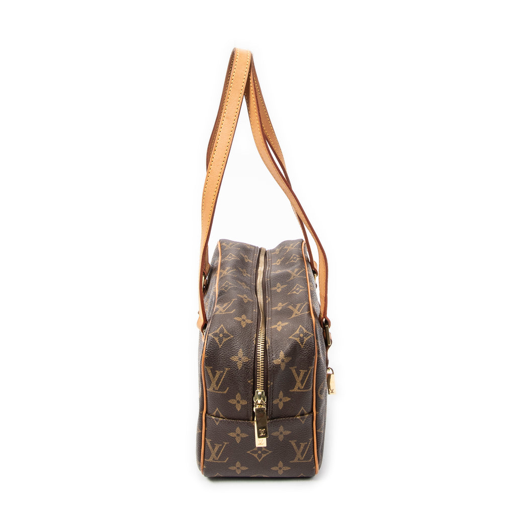 Shoulder Bag Cite MM Brown Monogram Canvas