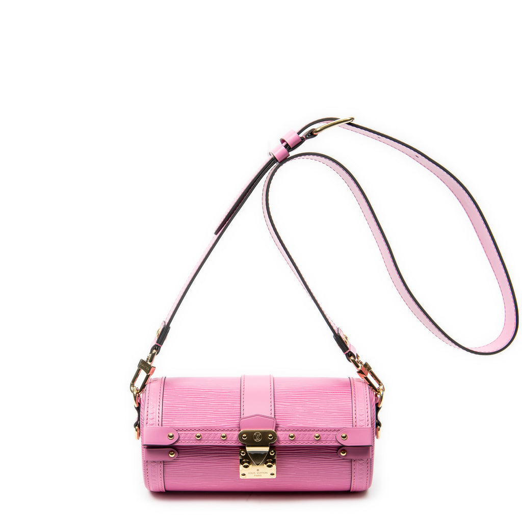 Shoulder Bag Papillon Trunk Pink Epi