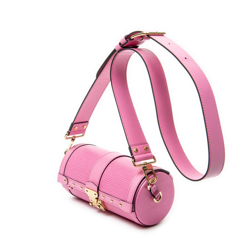 Shoulder Bag Papillon Trunk Pink Epi