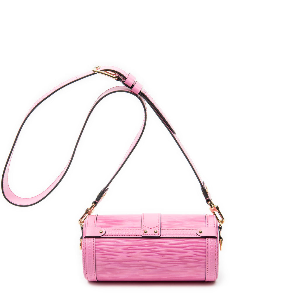 Shoulder Bag Papillon Trunk Pink Epi