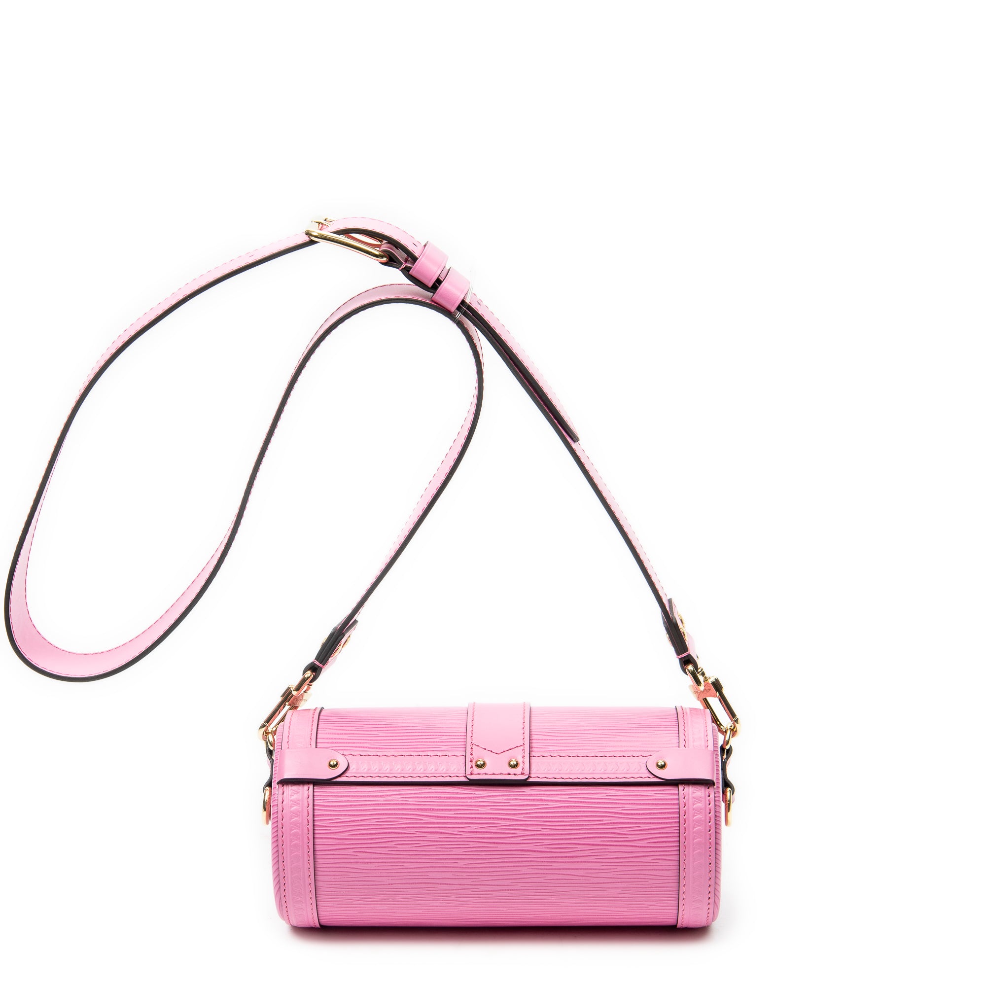 Shoulder Bag Papillon Trunk Pink Epi
