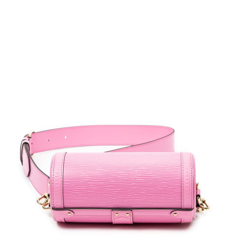 Shoulder Bag Papillon Trunk Pink Epi