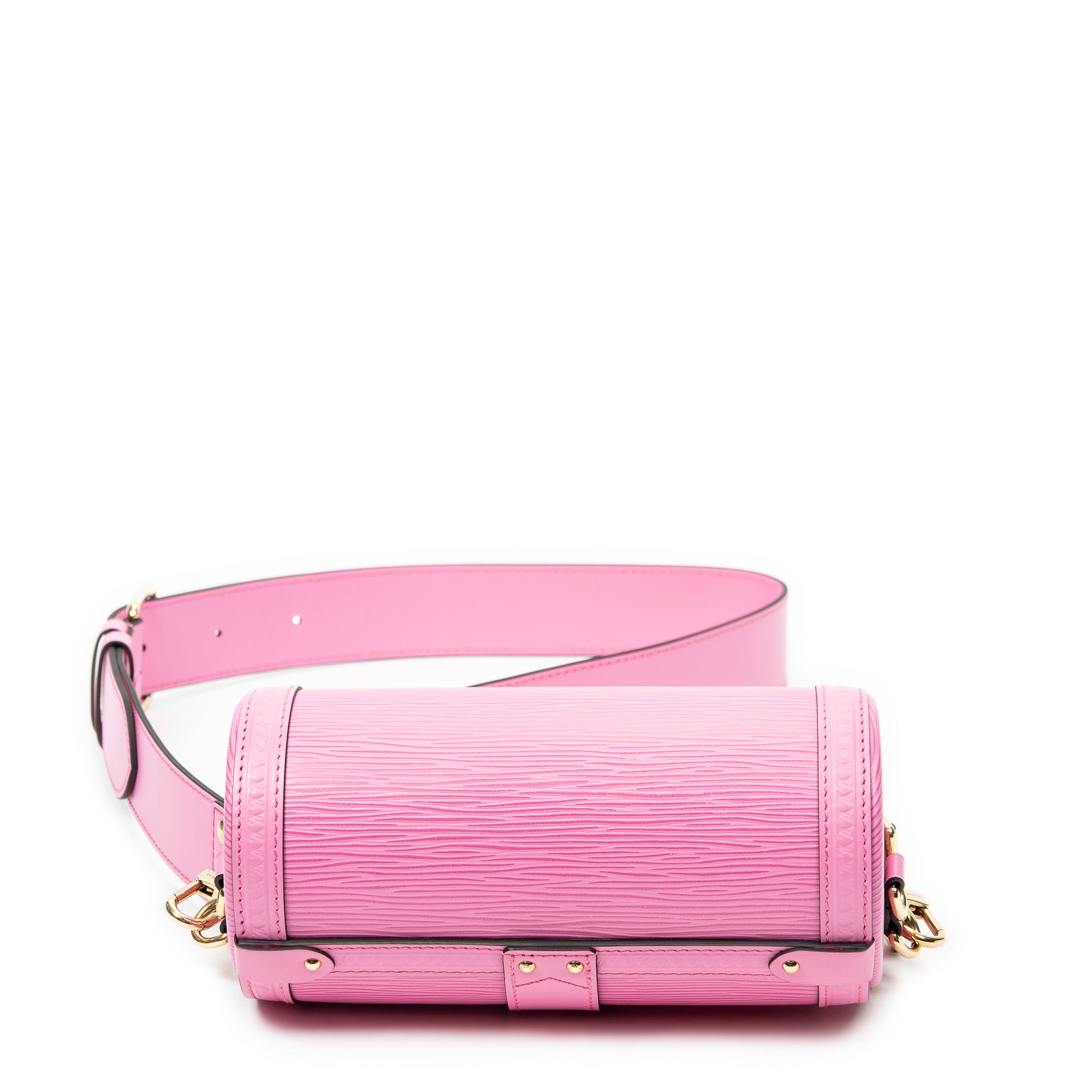 Shoulder Bag Papillon Trunk Pink Epi