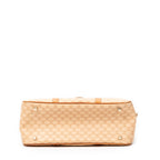 Handbag Vintage Small Bowler Tote Beige Macadam Coated Canvas