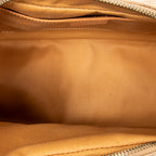 Handbag Vintage Small Bowler Tote Beige Macadam Coated Canvas