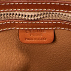 Bolso de hombro Vintage Macadam Tote Lona revestida Macadam marrón