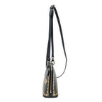 Shoulder Bag Mini Guccy Dome Crossbody Black Calfskin Leather