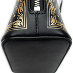 Shoulder Bag Mini Guccy Dome Crossbody Black Calfskin Leather