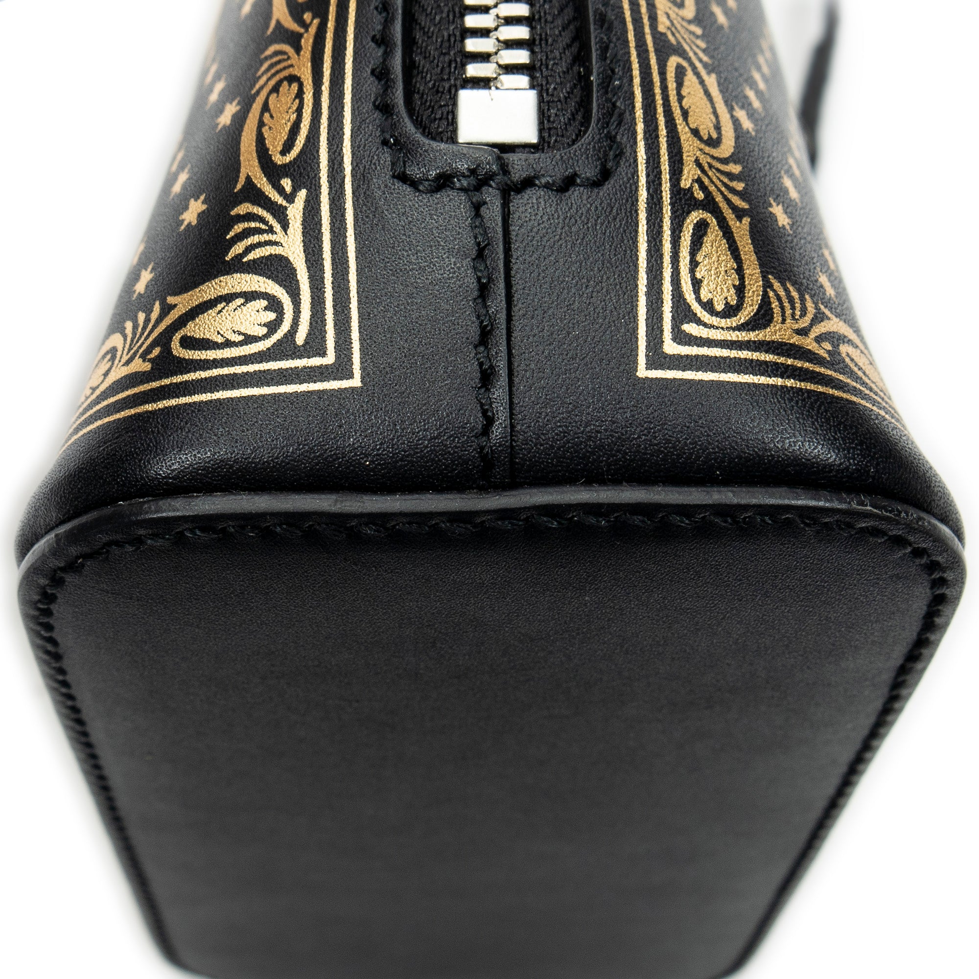 Shoulder Bag Mini Guccy Dome Crossbody Black Calfskin Leather