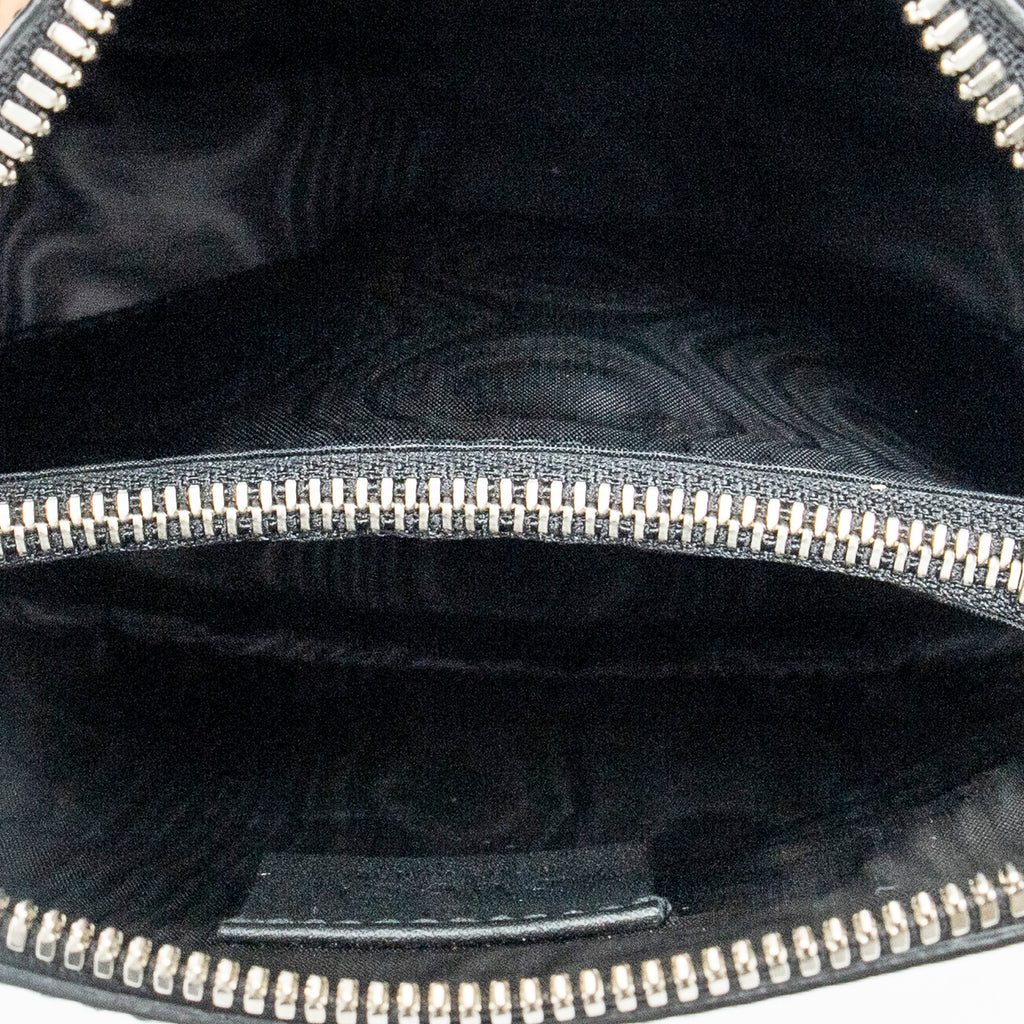 Shoulder Bag Mini Guccy Dome Crossbody Black Calfskin Leather