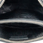 Shoulder Bag Mini Guccy Dome Crossbody Black Calfskin Leather