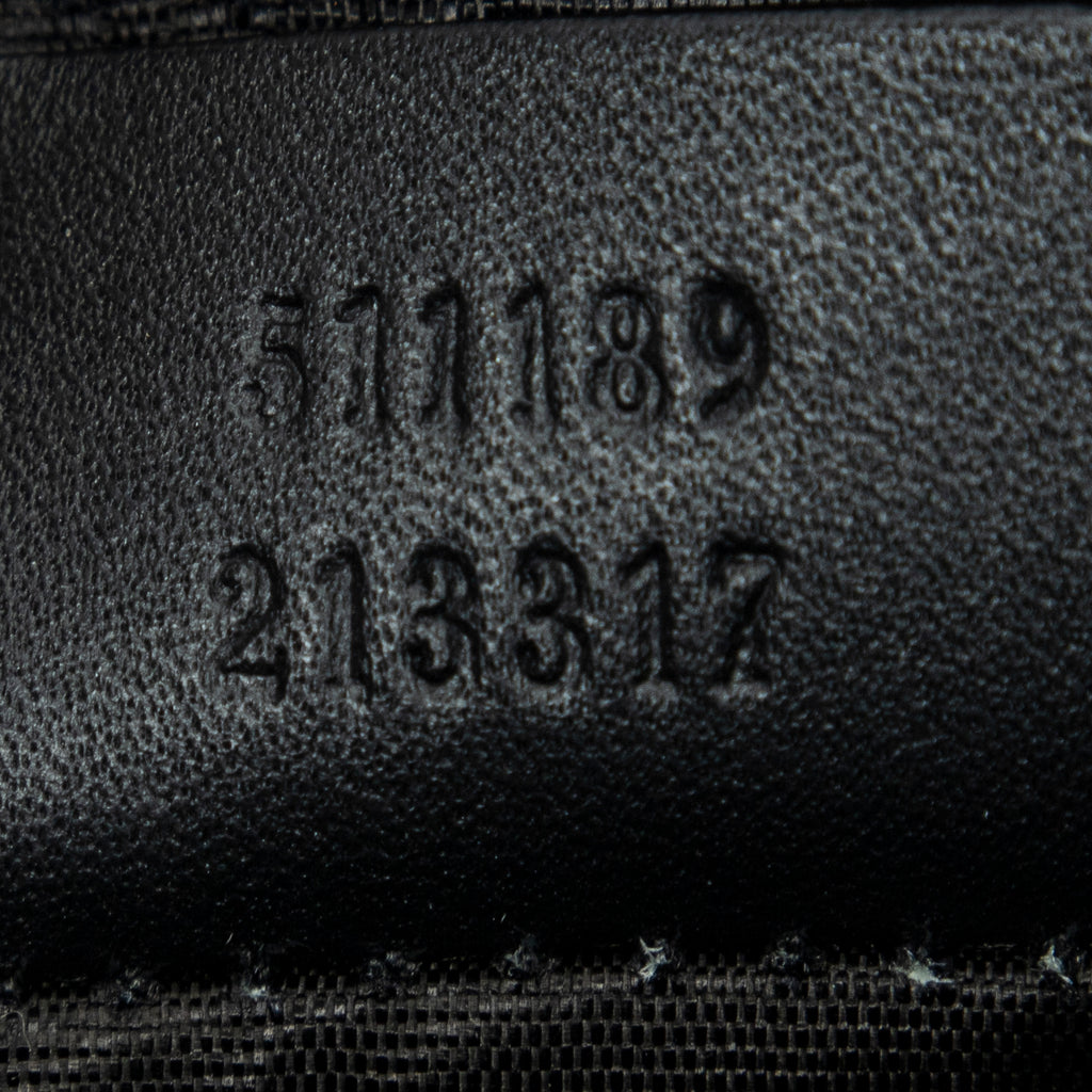 Shoulder Bag Mini Guccy Dome Crossbody Black Calfskin Leather