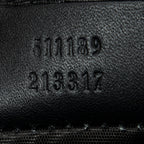 Shoulder Bag Mini Guccy Dome Crossbody Black Calfskin Leather